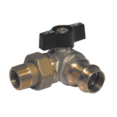 EFFEB 354-1082-0522 VALVOLA A SFERA ATTACCO A PRESSARE/COLLETTORE SX