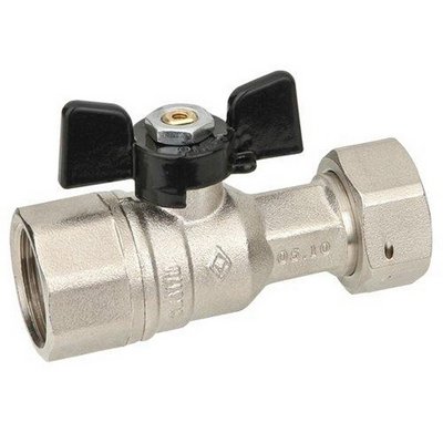 BUGAT 354-1083-05 VALVOLA A SFERA DIRITTA A PASSAGGIO TOTALE FF DADO MOBILE
