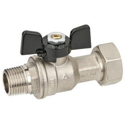 BUGAT 354-1084-0405 VALVOLA A SFERA DIRITTA A PASSAGGIO TOTALE MF DADO MOBILE