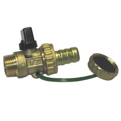 BUGAT 354-111-04 RUBINETTO SCARICO CALDAIA LEVA ALLUMINIO
