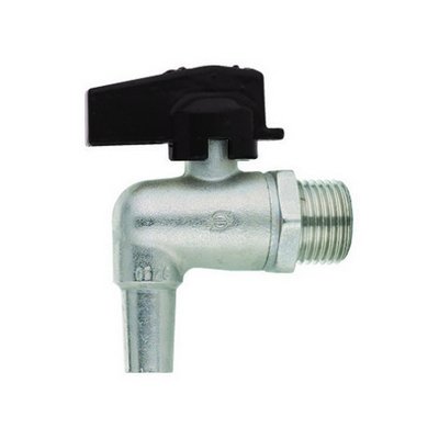 FIV 354-5003-04 RUBINETTO A SFERA A SQUADRA PER OLIO CON LEVETTA NERA