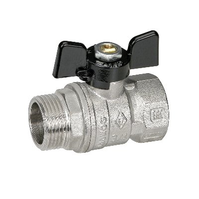 BUGAT 354-A607-05 VALVOLA A SFERA MF CON FARFALLA