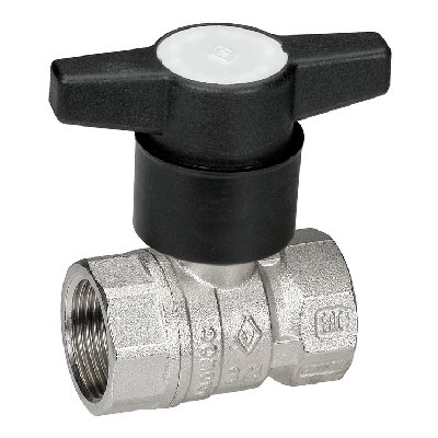 BUGAT 354-A611-05 VALVOLA A SFERA FEMMINA-FEMMINA C/PROLUNGA NYLON