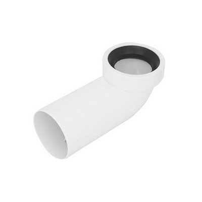 VALSI 360-534-001 CURVA BIANCA WC  HTSB  CON GUARNIZIONE  VALSIR