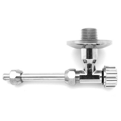 VALSI 360-810522 KIT RUBINETTO D'ARRESTO CROMO PER CASSETTA CORALLO 3