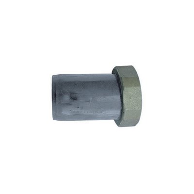 BONOM 361-CDF CODOLO DIRITTO IN PVC CON FLANGIA E DADO
