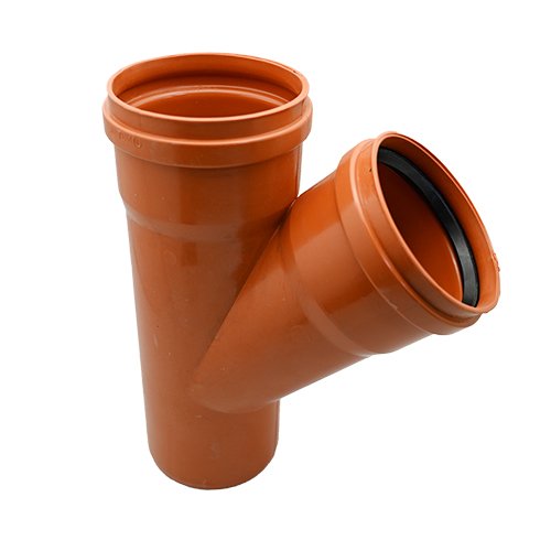 senza 362-XB-10045 DERIVAZIONE  45° RAL 8023