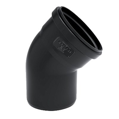 NICOL 365-R1C30-040 CURVA PHONO BLACK 30° MF