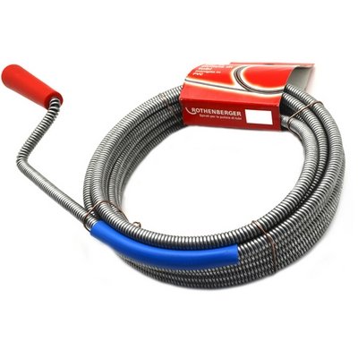 ROTHE 370-2802-075 DISOTTURATORE STURATUBI SPIRALE CON MANOVELLA
