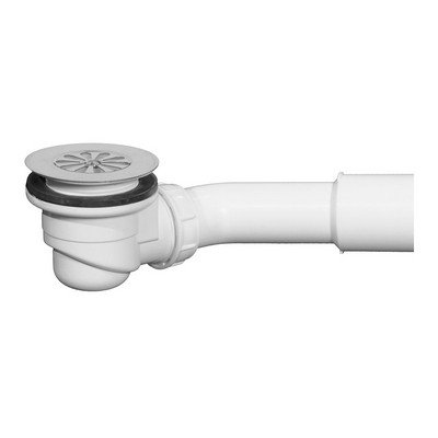 GHIDI 370-N353-85SC PILETTA SIFONATA PER PIATTI DOCCIA USCITA ORIENTABILE D.40/50 GRIGLIA