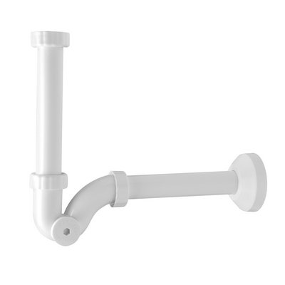 TEA 370-T6322-5445 SIFONE S IN ABS BIANCO PER BIDET
