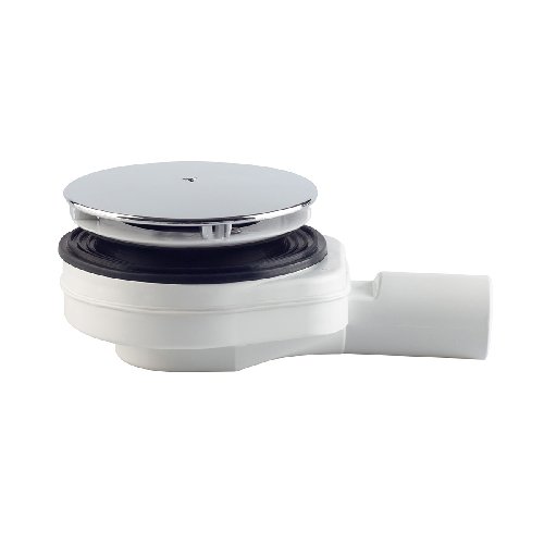 TEA   PILETTA SIFONATA IN PP PER PIATTI DOCCIA FORO D. 90 CONCITA D. 115x40 Con griglia D.118
