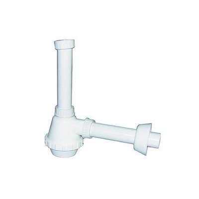 DH 371-310 SIFONE PVC 1 VIA S / PILETTA PER INOX