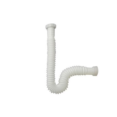 DH 371-377T-0840 TUBO ESTENSIBILE MONOBLOCCO CON GHIERA BIANCO
