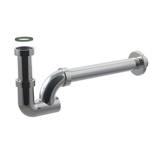 BONOM 371-B0460BR-0732 SIFONE ISPEZIONABILE KAPPA IN OTTONE