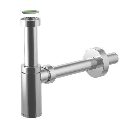 BONOM 371-B0595-07 SIFONE KING PER LAVABO IN ABS+OTTONE