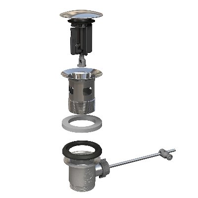 BONOM 371-B0934 PILETTA PER LAVABO E BIDET KINOKO 63