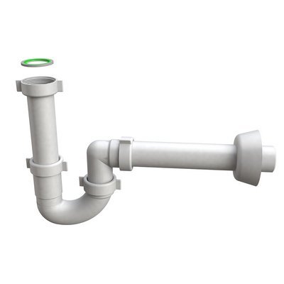 BONOM 371-B1490-08 SIFONE PER LAVELLO A TUBO 