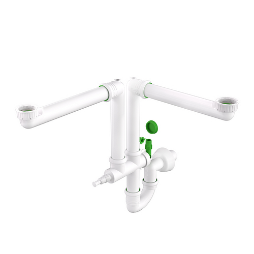 BONOM SIFONE SALVA SPAZIO 2 VIE RING-ONE PER LAVELLI CUCINE 1