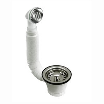 BONOM 371-B1985 PILETTA CANESTRINO PER LAVELLI ACCIAIO INOX TONDO