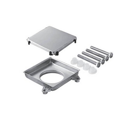 BONOM 371-B6610-100 GRIGLIA DA PAVIMENTO IN ACCIAIO INOX DOUBLE-FACE