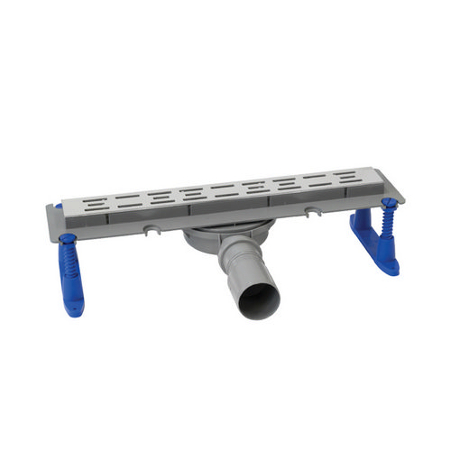 GHIDI CANALINA IN ABS GRIGLIA INOX  MSTREET mm 600