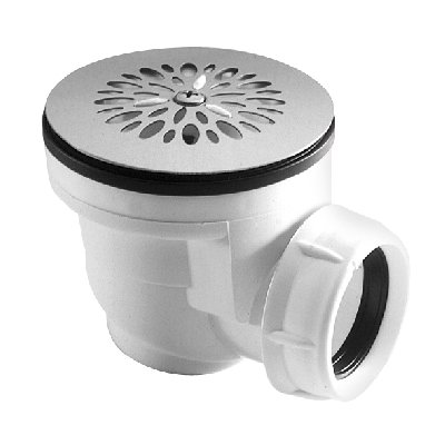 NICOL 371-RPSX-090 PILETTA SIFONATA CON GRIGLIA INOX