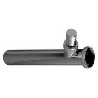 BONOM 372-4032-0732 CANOTTO FLANGIATO CROMATO CON ATTACCO LAVATRICE