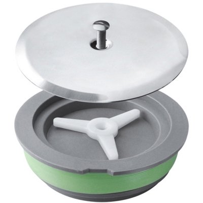 BONOM 381-610-090 TAPPO AD ESPANSIONE PER SIFONI A PAVIMENTO DIAM.90 PIATTELLO 125 MM