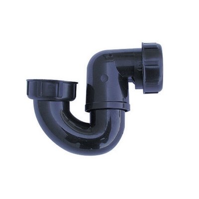 DH 382-752 SIFONE VASCA  TUBOLARE IN PP CON DADO DA 1