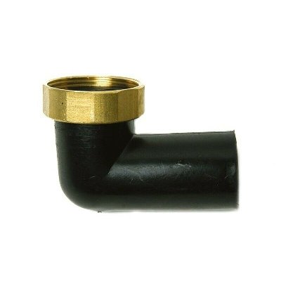 BONOM 382-781-07 RACCORDO CURVO BASSO CON DADO GIREVOLE IN OTTONE