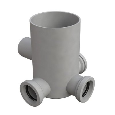 BONOM 383-800 POZZETTO A PAVIMENTO CON BICCHIERE 4 VIE  MODELLO BASSO