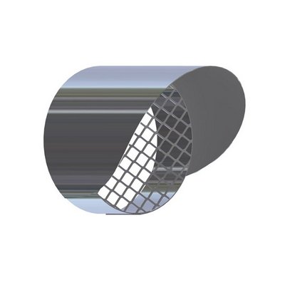 STABI 409-311 GRIGLIA DI ASPIRAZIONE ANTINTRUSIONE CON CAPPELLO PARAPIOGGIA