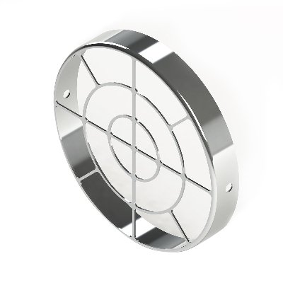 senza 409-332-IN GRIGLIA ASPIRAZIONE D. 80 MM