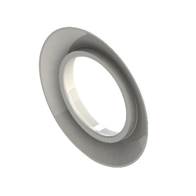 senza 409-352-60 ROSONE COPRIMURO IN GOMMA EPDM