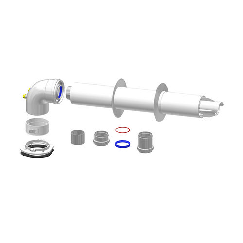 ESCLU KIT UNIVERSALE SISTEMA COASSIALE LINEA CONVENZIONALE Diam. 60/100