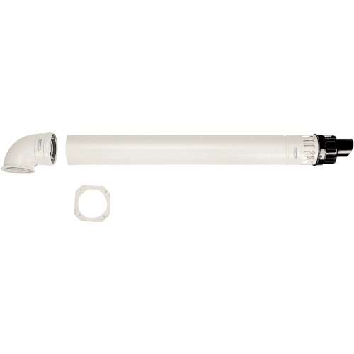 IMMER KIT ORIZZONTALE EXCENTRICO SHORT SERIE VERDE PER CALDAIE CONDENSAZIONE Diam. 60/100