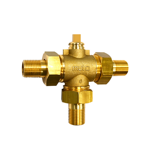 MUT   VALVOLA A 3 VIE A SFERA VTM G 3/4 M