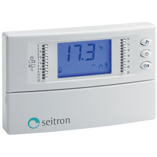 SEITR CRONOTERMOSTATO DIGITALE FREETIME PLUS 2.0 Bianco