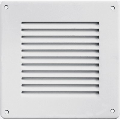 FIRST 411-4006-BI GRIGLIA IN METALLO DA SOVRAPPORRE CON RETE L. 140 X H. 140 MM