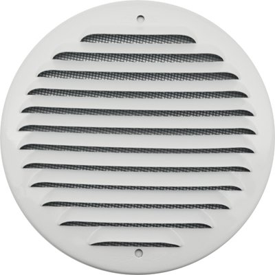 FIRST 411-4009-IX GRIGLIA TONDA DA SOVRAPPORRE IN METALLO CON RETE  D. 175 MM
