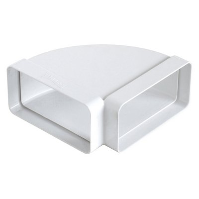 FIRST 411-FCCO-157B CURVA ORIZZONTALE FF IN ABS PER TUBO RETTANGOLARE
