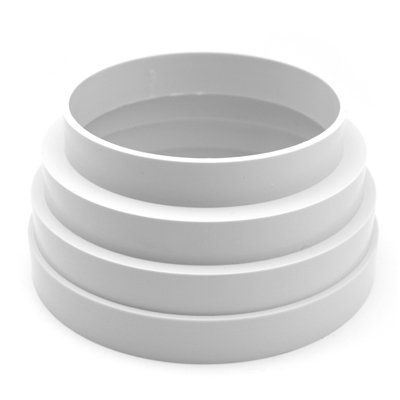 FIRST 411-FCRC96B CONO DI RIDUZIONE MF IN ABS 100-125MM PER TUBO NON BICCHIERATO