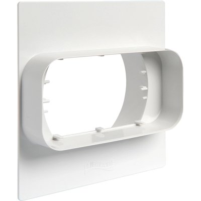 FIRST 411-FPM-126B PLACCA PER PASSAGGIO A MURO DA TUBO TONDO A RETTANGOLARE