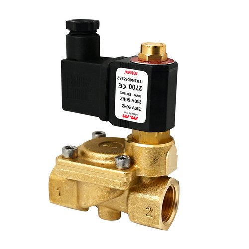 ROTOR 412-4291-05 ELETTROVALVOLA PER ACQUA NORMALMENTE CHIUSA C/BOBINA E CONNETTORE MEM