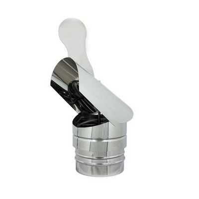 DK 412-489-250 TERMINALE GALLO TONDO INOX