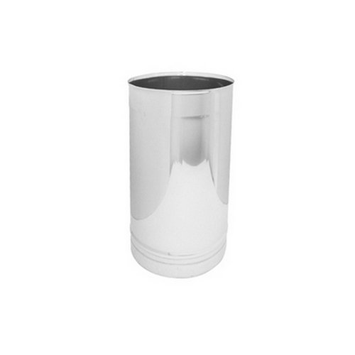 DK    CANNA FUMARIA IN ACCIAIO 316L - ELEMENTO LINEARE DA MT 0.25 Diam. 50