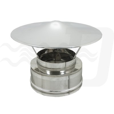 DK 412-C774-080130 CAPPELLO CINESE INOX DOPPIA PARETE