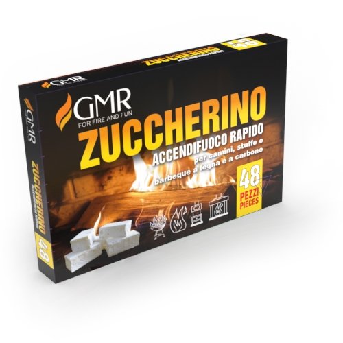 senza ACCENDIFUOCO BIANCO ZUCCHERINO 24