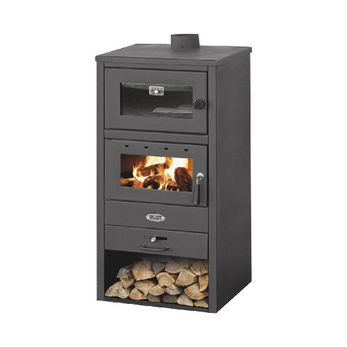 senza 412-VLGIO-NE STUFA A LEGNA CON FORNO GIORGIA 10-12 KW